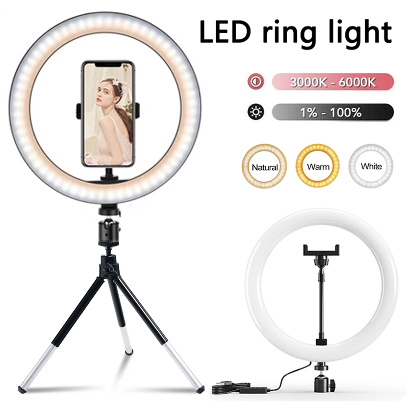 Torjim Rgb Photography Video Lighting - 12-дюймовая светодиодная кольцевая лампа для фотосъемки,