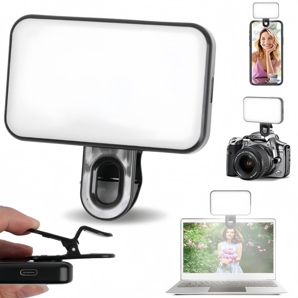 Photography Lighting Lamp - 3-режимная регулируемая селфи-лампа, универсальная лампа для