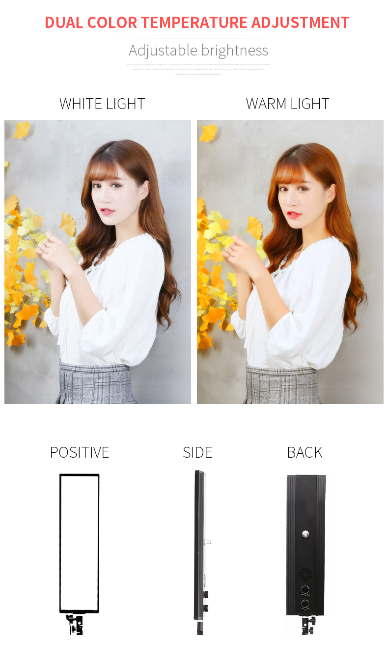 Photography Lighting Board - 40 см, 72 Вт, 3200 К-5500