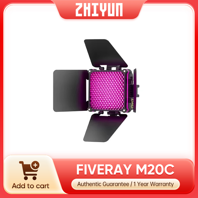 Torjim Rgb Photography Video Lighting - Светодиодный видеосвет ZHIYUN FIVERAY M20C RGB