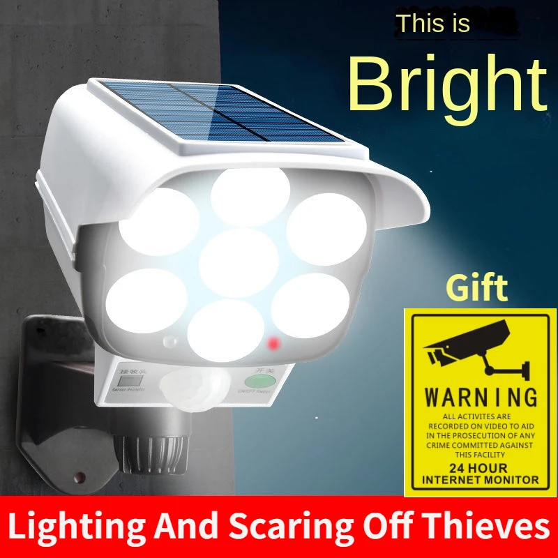 Photography Lighting Products - Наружный солнечный свет, датчик движения, камера