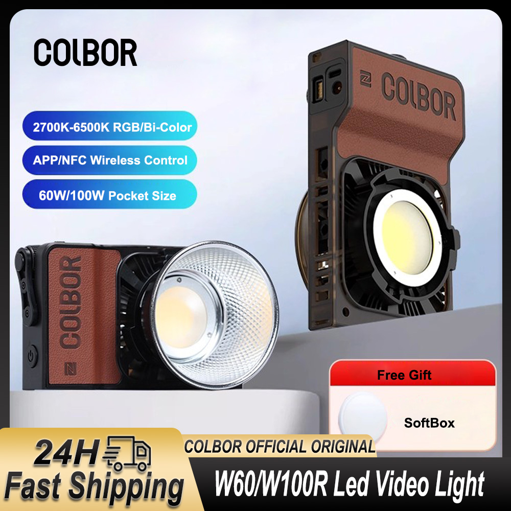 Torjim Rgb Photography Video Lighting - Colbor W60 W100R RGB светодиодный светильник