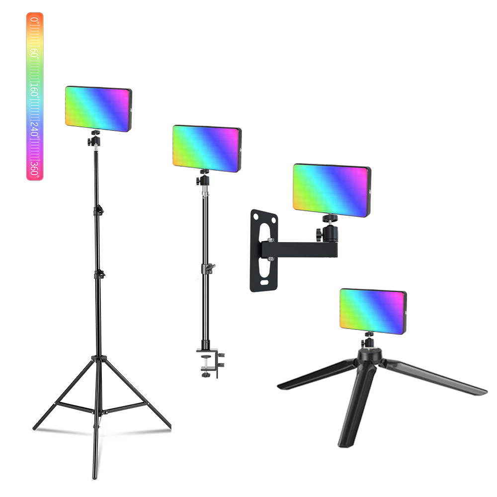 Photography Lighting Board - SH W140 Светодиодный RGB-видеосвет 0-360 °