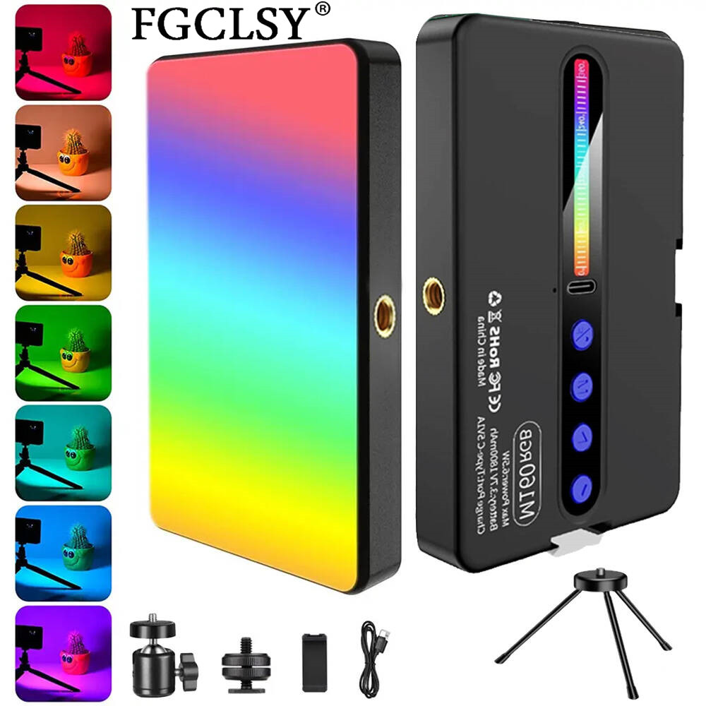 Torjim Rgb Photography Video Lighting - Светодиодный RGB-подсветка для камеры, полноцветный выходной