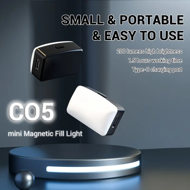 Photography Lighting Lamp - Мини-магнитный светодиодный светильник для селфи для