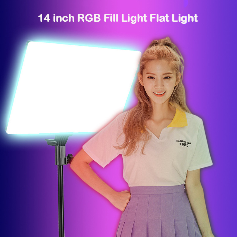 RGB 14 дюймов светодиодный све – обзор и цена Photography Lighting Board