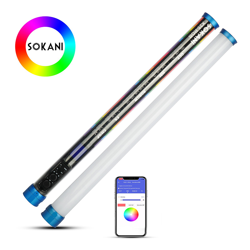Sokani X25 RGB светодиодный св – обзор и цена Torjim Rgb Photography Video Lighting