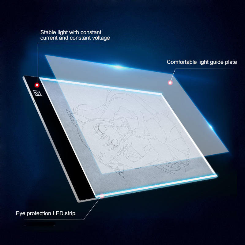 Светодиодный стол для копирова – обзор и цена Photography Lighting Board