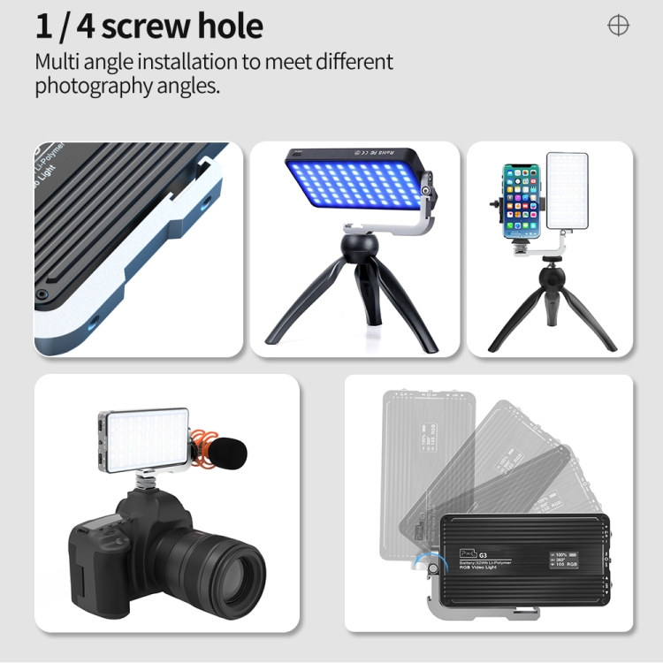 Планшетный RGB-осветитель Pixe – обзор и цена Photography Lighting Lamp