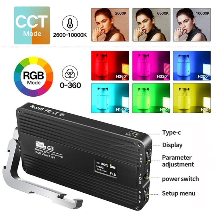 Планшетный RGB-осветитель Pixe – обзор и цена Photography Lighting Lamp
