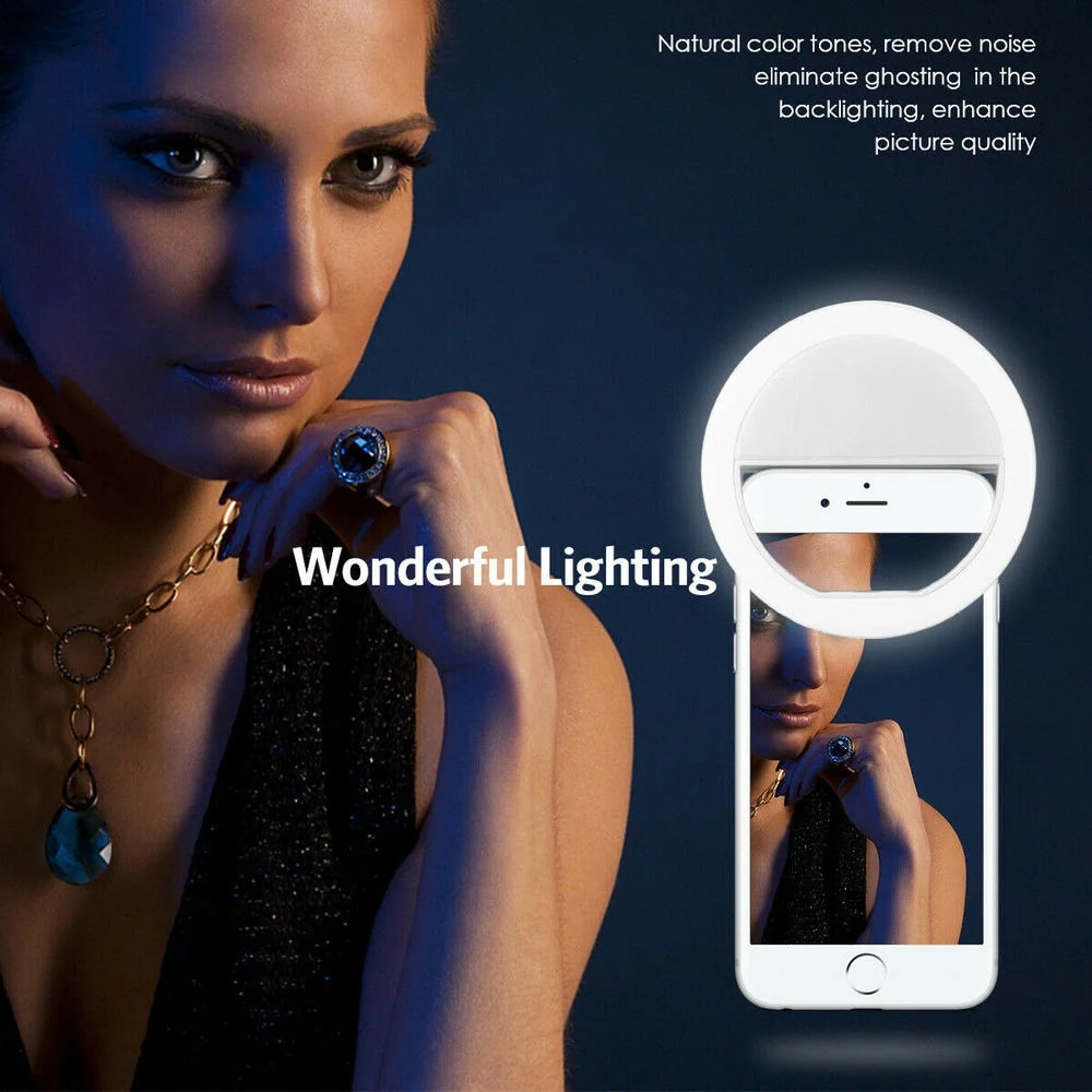 Портативная светодиодная кольц – обзор и цена Photography Lighting Products
