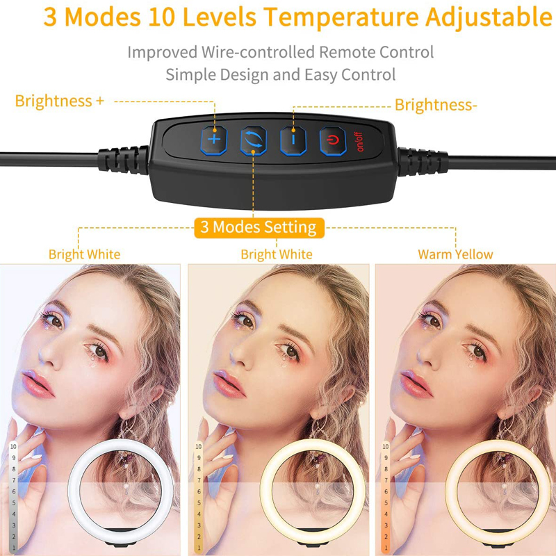 Светодиодный кольцевой светиль – обзор и цена Torjim Rgb Photography Video Lighting