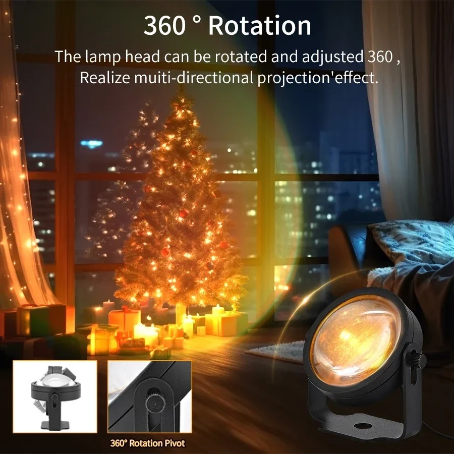 Tuya Smart Led Sunset Проектор – обзор и цена Photography Lighting App