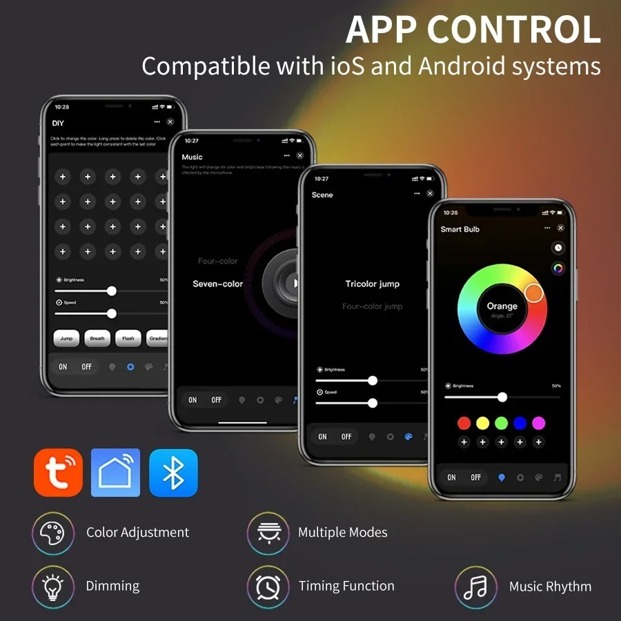 Tuya Smart Led Sunset Проектор – обзор и цена Photography Lighting App