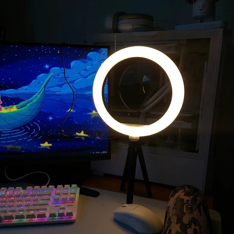 Кольцевая лампа Desiontal 26 с – обзор и цена Torjim Rgb Photography Video Lighting